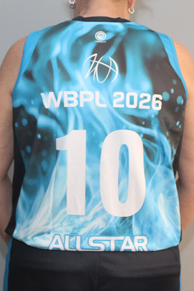 גופיית כדורסל קסטום | מנהלת הליגה נשים - ביגוד משחק האולסטאר לנשים, 2026