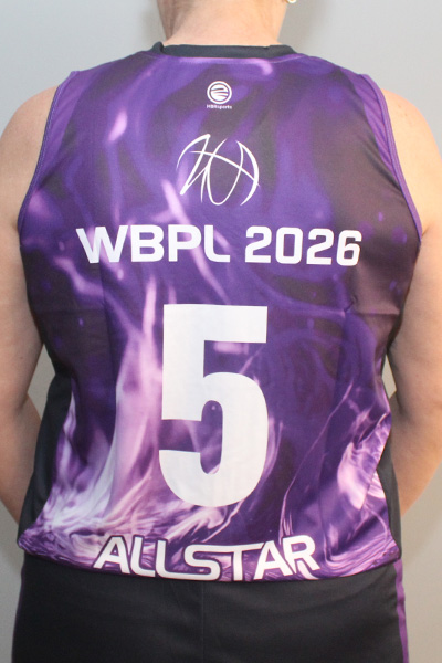 גופיית כדורסל קסטום | מנהלת הליגה נשים - ביגוד משחק האולסטאר לנשים, 2026