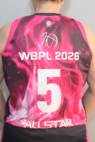 גופיית כדורסל קסטום | מנהלת הליגה נשים - ביגוד משחק האולסטאר לנשים, 2026