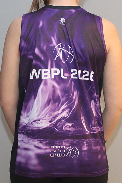 גופיות כדורסל למופע ראווה נערות | מנהלת הליגה נשים - ביגוד משחק האולסטאר לנשים, 2026