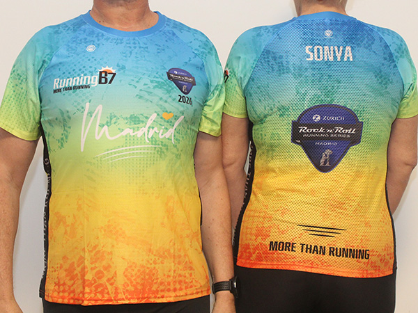 חולצות ריצה למרתון מדריד