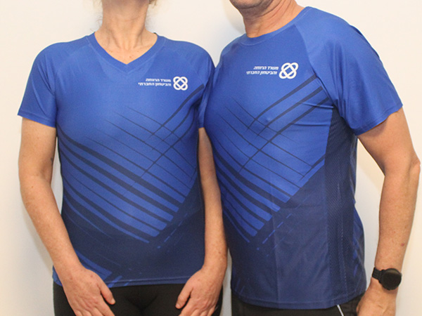 חולצות ריצה לנשים וגברים | משרד הרווחה - ביגוד לנבחרת הריצה של משרד הרווחה
