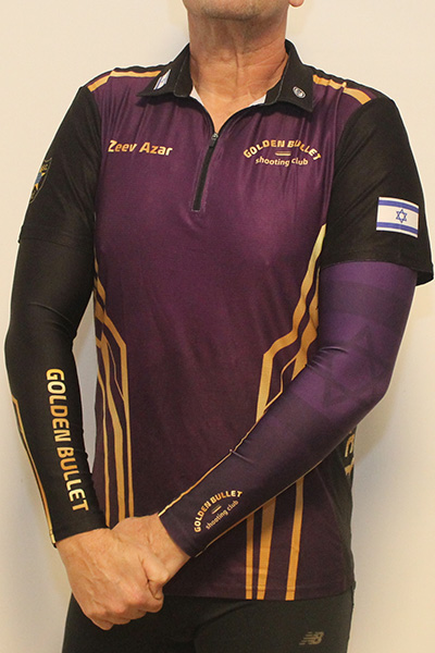 שרוולי ידיים לתחרויות ירי | Golden Bullet - ביגוד למועדון הירי, Golden Bullet