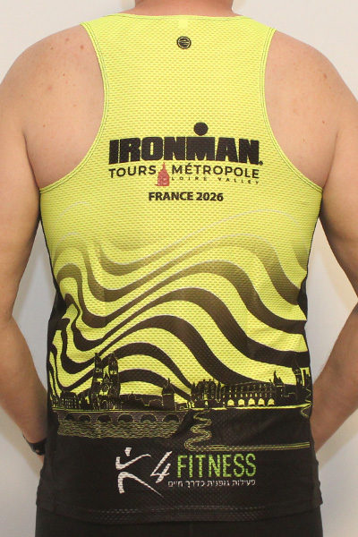 גופיית משלחת 2026 לאירונמן בצרפת | 4Fitness - ביגוד קבוצת 4Fitness החל מעונת 2023