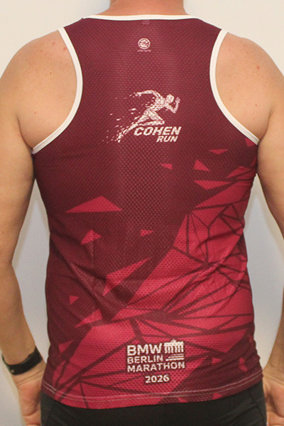 גופיית ריצה בגרסה למרתון ברלין | Cohen Run - קולקציית ביגוד קסטום, Cohen Run