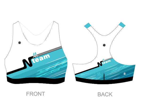 עיצוב גוזיית נשים | NTeam - ביגוד ריצה קסטום לקבוצת Nteam