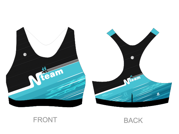 עיצוב טופ ריצה לנשים | NTeam - ביגוד ריצה קסטום לקבוצת Nteam