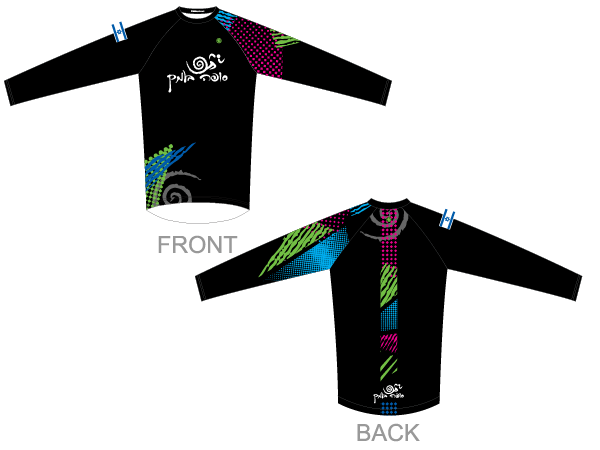 עיצוב חולצות ריצה ארוכות | סופה בעמק - ביגוד ריצה קאסטום, ׳סופה בעמק׳